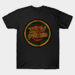 Circle Retro Thy Art Is Murder T-Shirt